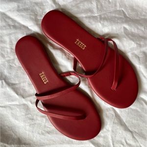 Tkees sandals Sarit in Red US 7